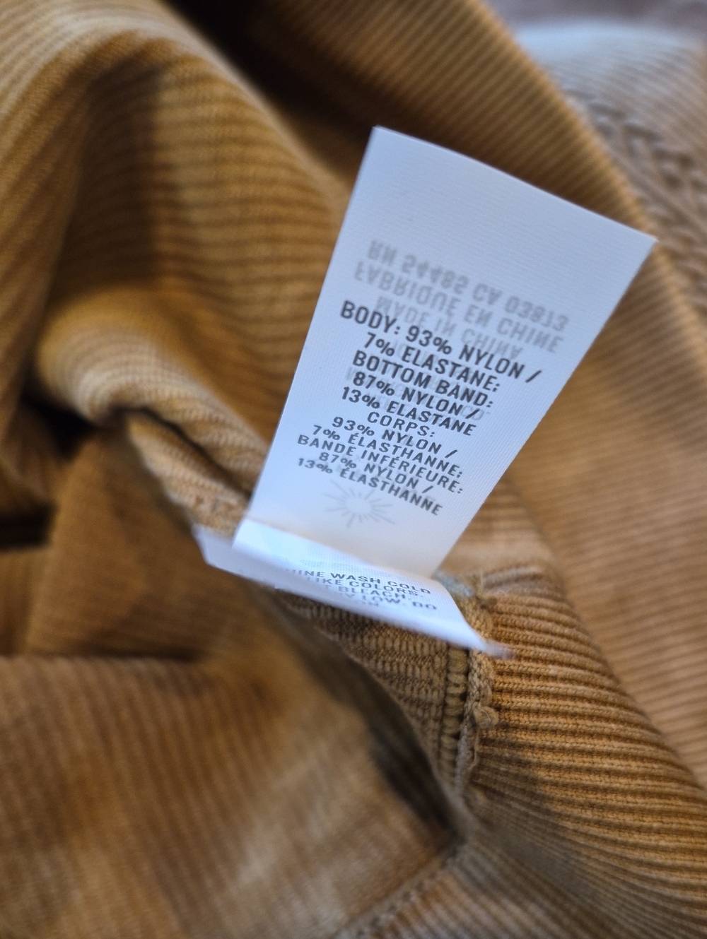 XS/S Offline Aerie Mustard Tan Ribbed Braided Detail Long Sleeve Top & Leggings - Picture 12 of 16